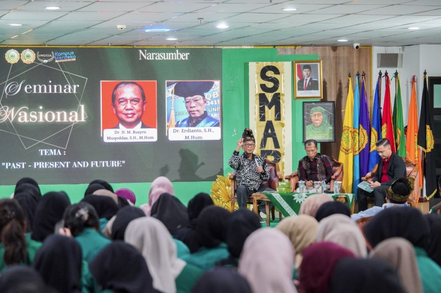 Seminar Nasional Fakultas Hukum UMRI Hadirkan Busyro Muqoddas